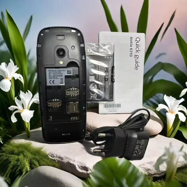 Nokia 6310 - هاتف كلاسيكي ذو شاشة كبيرة.