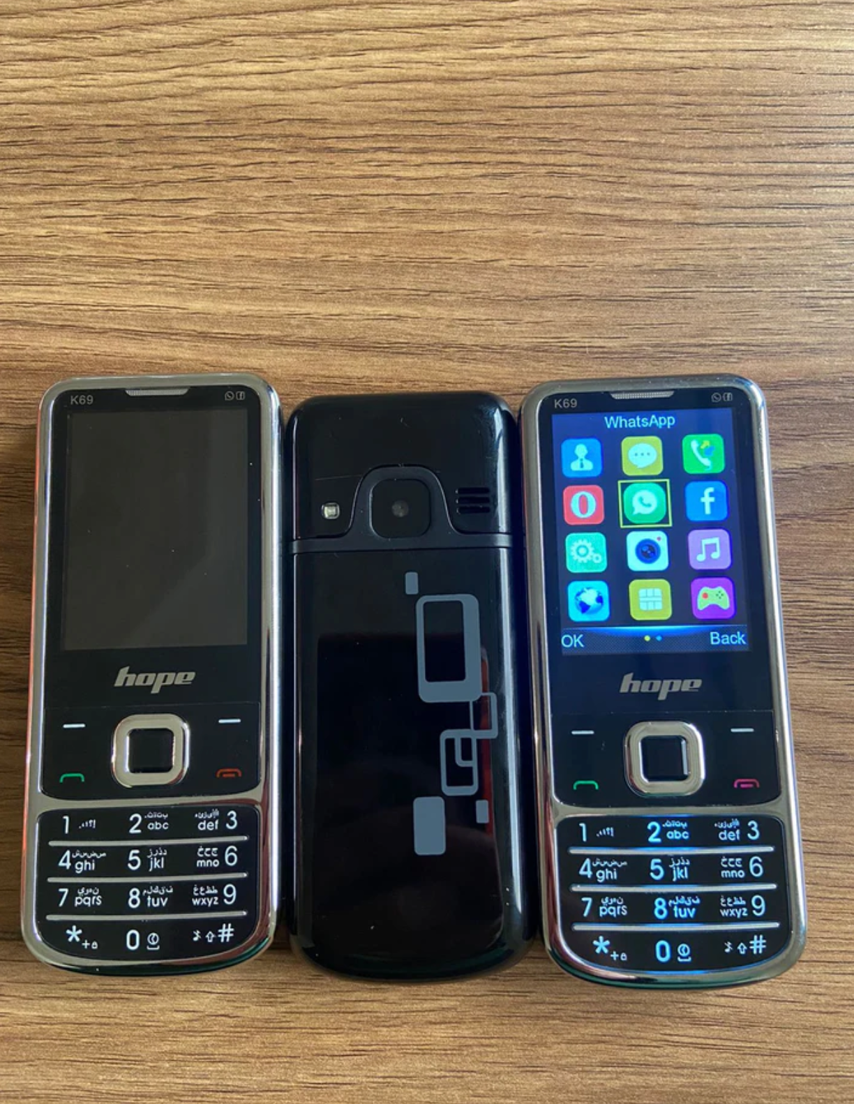 hopek 69 هاتف مع دعم 4شرائح اتصال .
