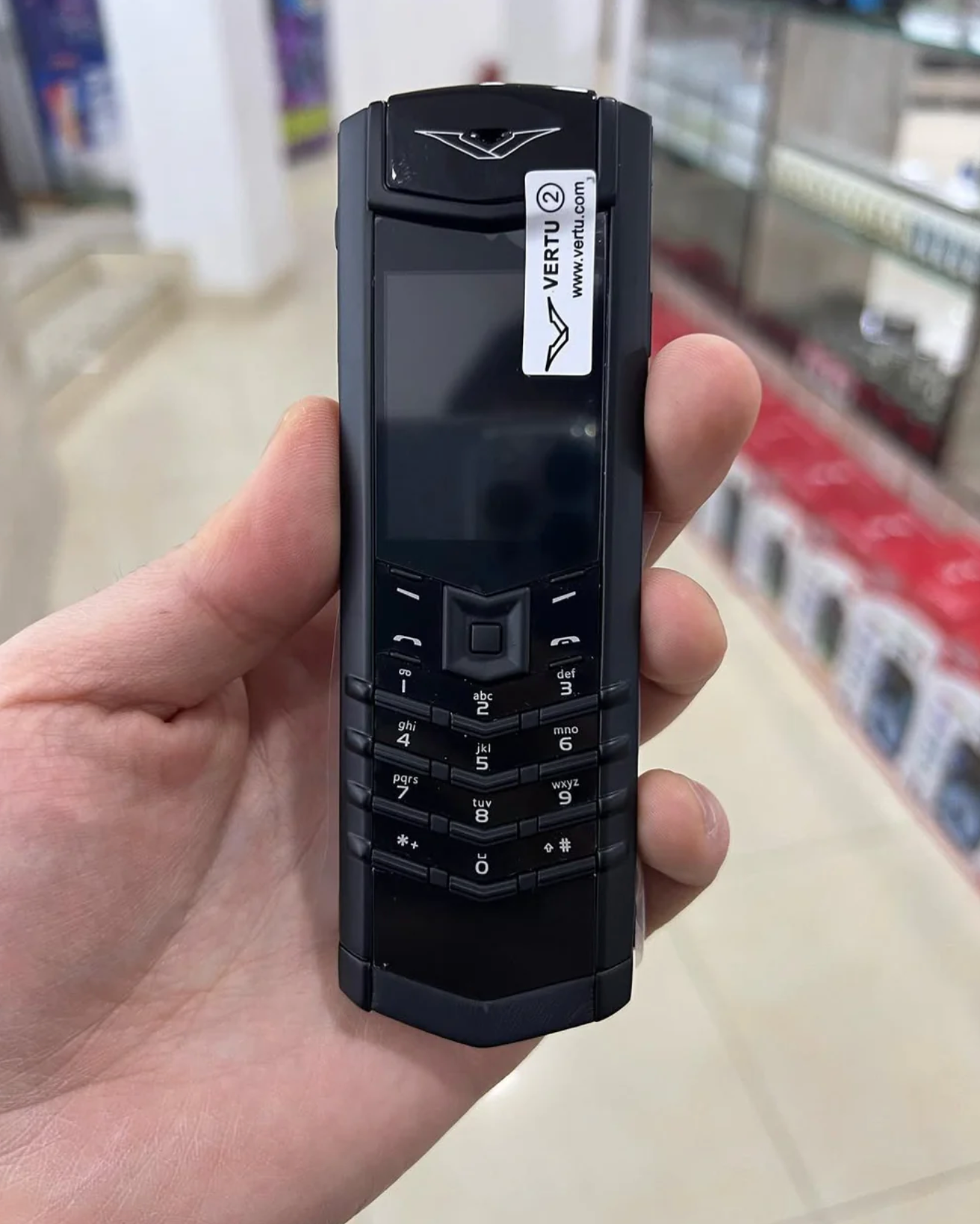 Vertu هاتف الاصلي بتصميم فاخر