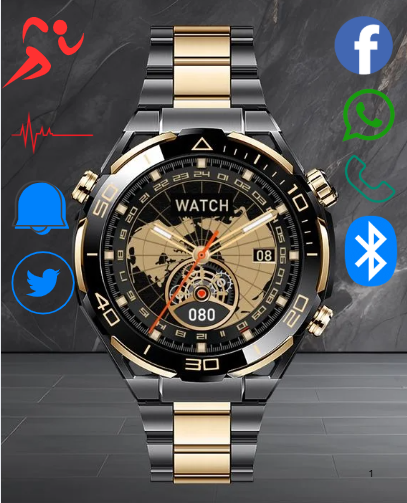 -PRO MAX- ساعة بتصميم فاخر