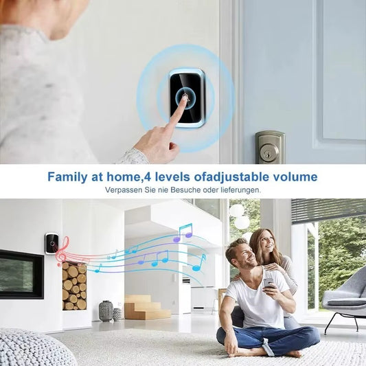 جرس باب استقبال لاسلكي