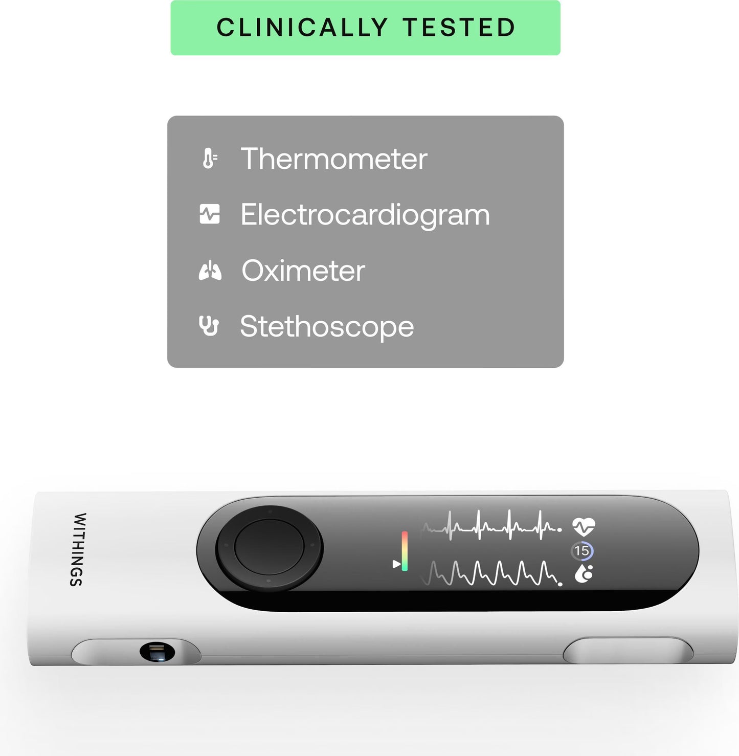 Clinical Monitor-جهاز الفحص الصحي الذكي المتكامل