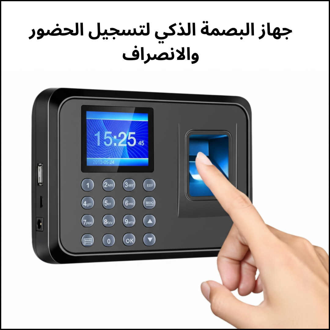 جهاز البصمة الذكي لتسجيل الحضور والانصراف