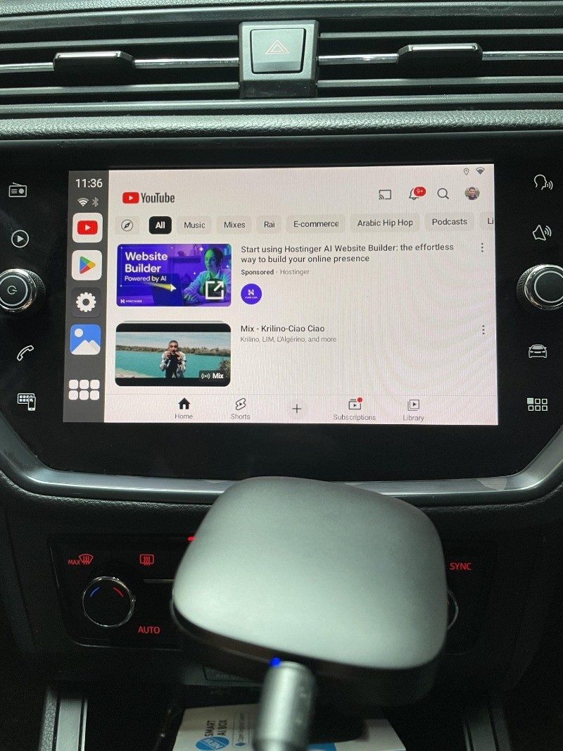 – CarPlay Box –    جهاز تحويل شاشة سيارتك إلى نظام أندرويد ذكي بالكامل