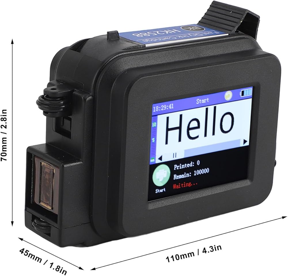 آلة الطباعة المحمولة الذكية تسمية وتوسيم منتجات