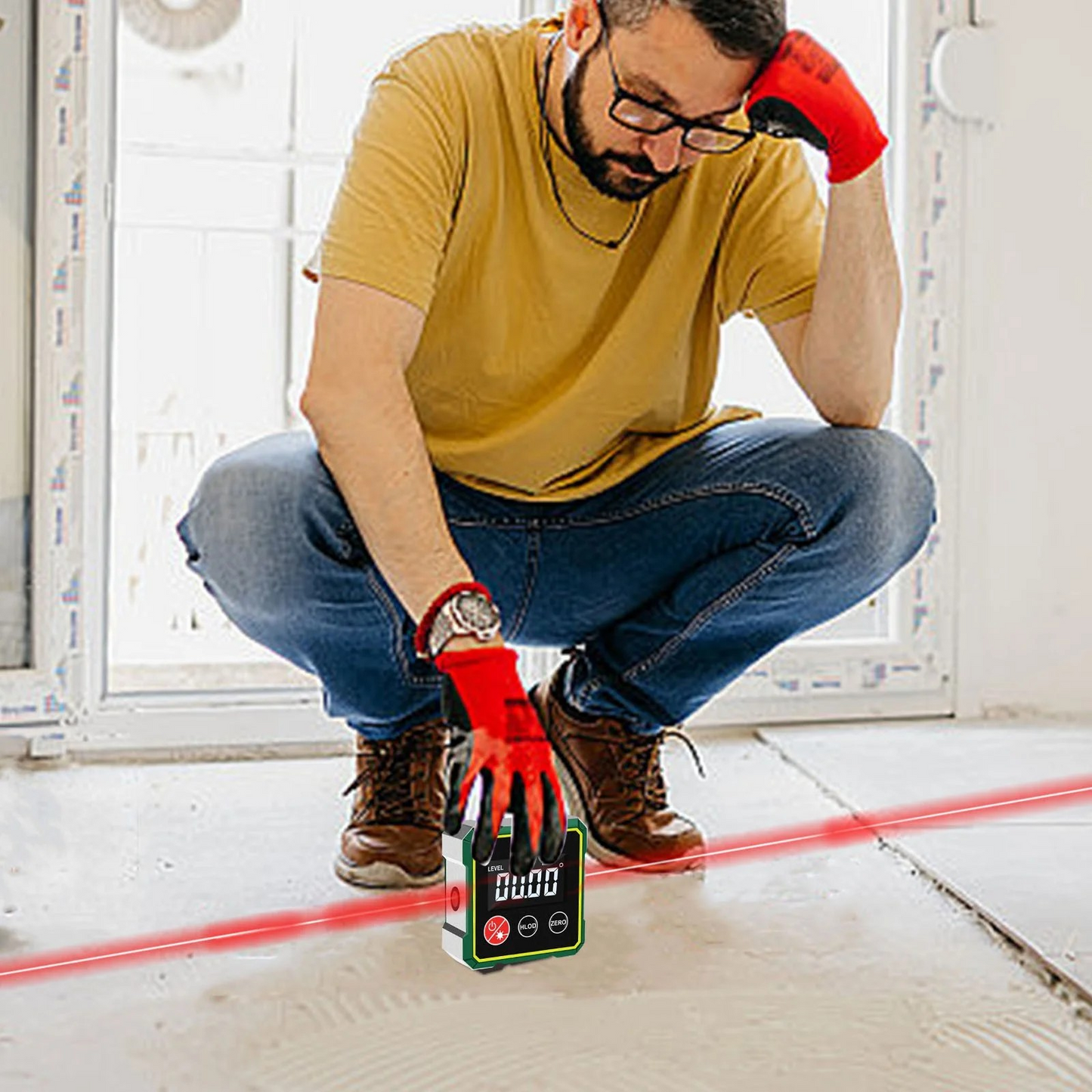 الجهاز الرقمي الذكي لقياس الزوايا