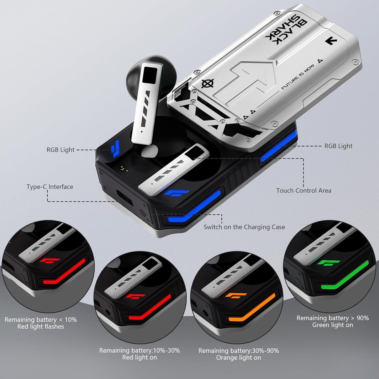 سماعات الجيل  جديد black shark