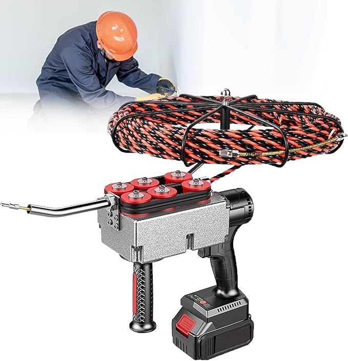 ماكينة سحب وتمرير الأسلاك الكهربائية باحترافية عالية -batteryx