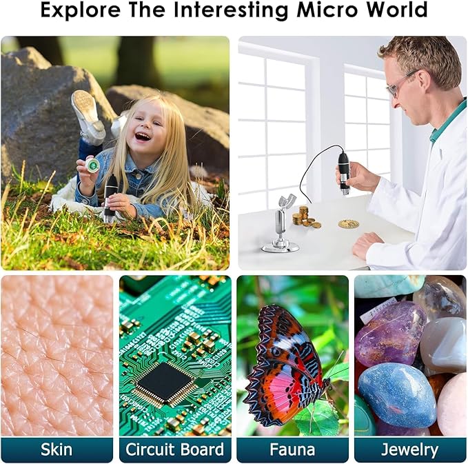 الميكروسكوب الرقمي لكشف أدق التفاصيل