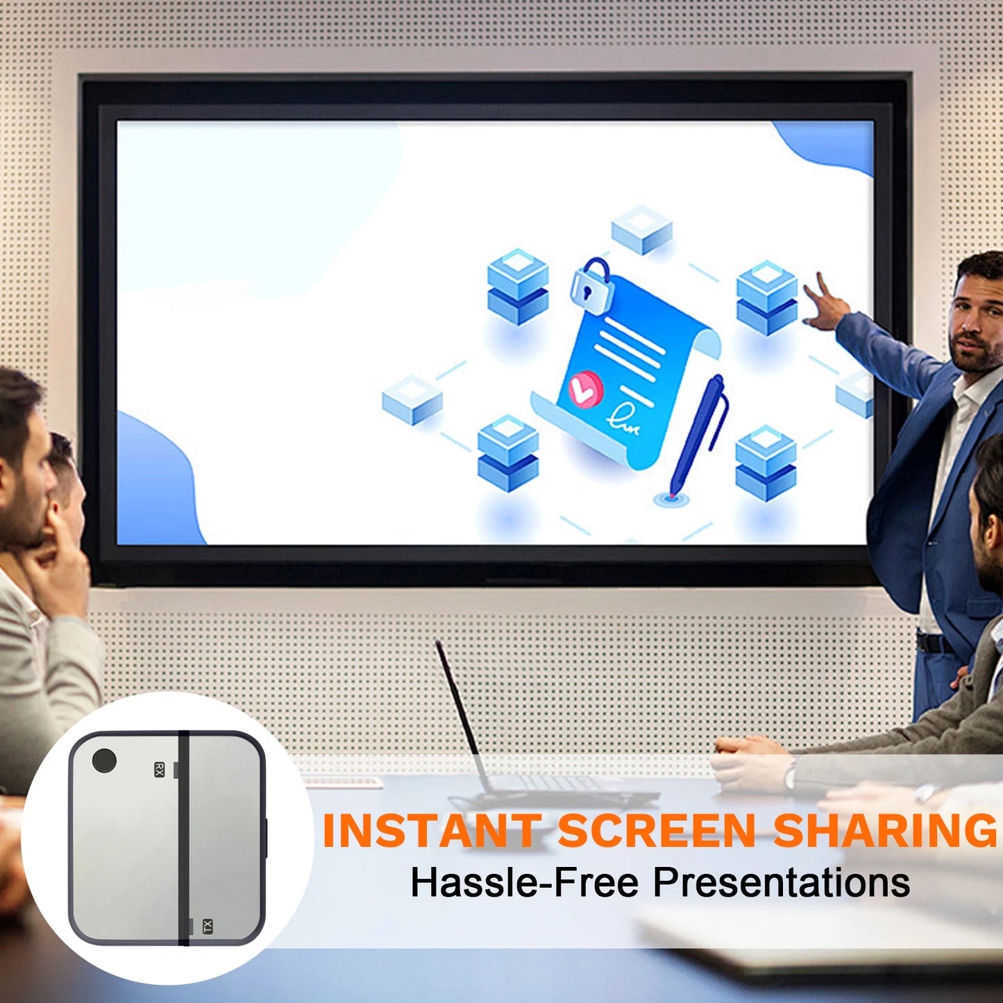 ناقل الشاشة الذكي -StreamLink Pro-