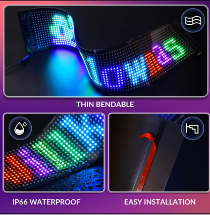 LED-  شاشة ماتريكس الشهيرة