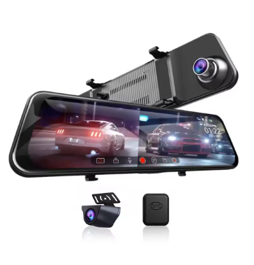 مرآة ذكية بكاميرتين، كتمنحك رؤية شاملة وحماية كاملة