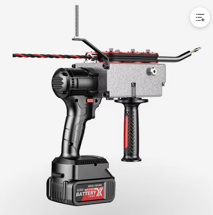 ماكينة سحب وتمرير الأسلاك الكهربائية باحترافية عالية -batteryx