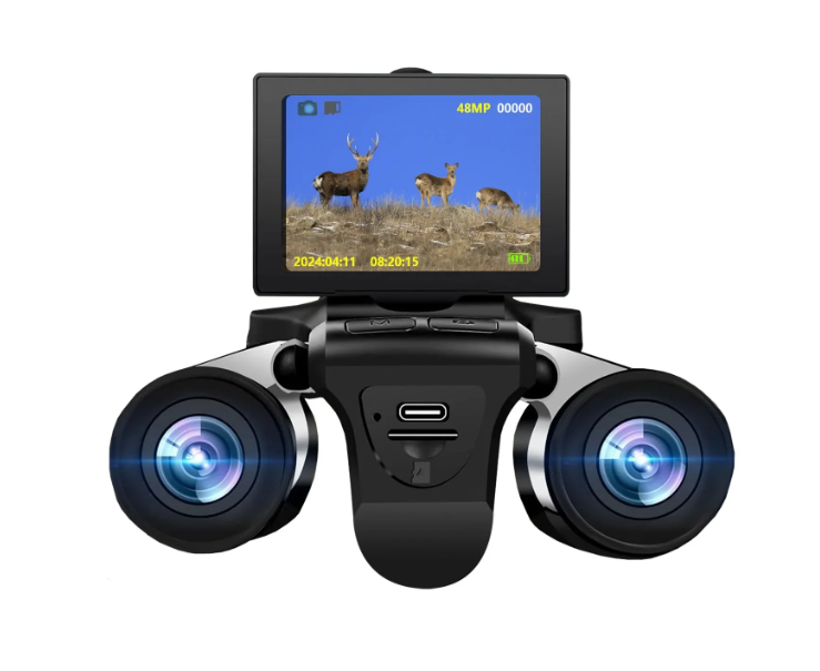 منظار رقمي بكاميرا وشاشة