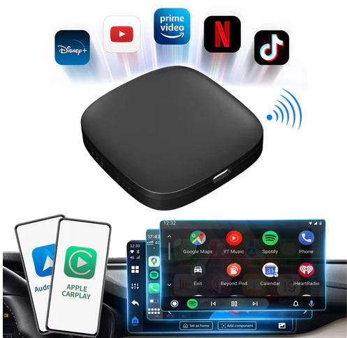 CarPlay Android Auto جهاز تحويل شاشة السيارة إلى