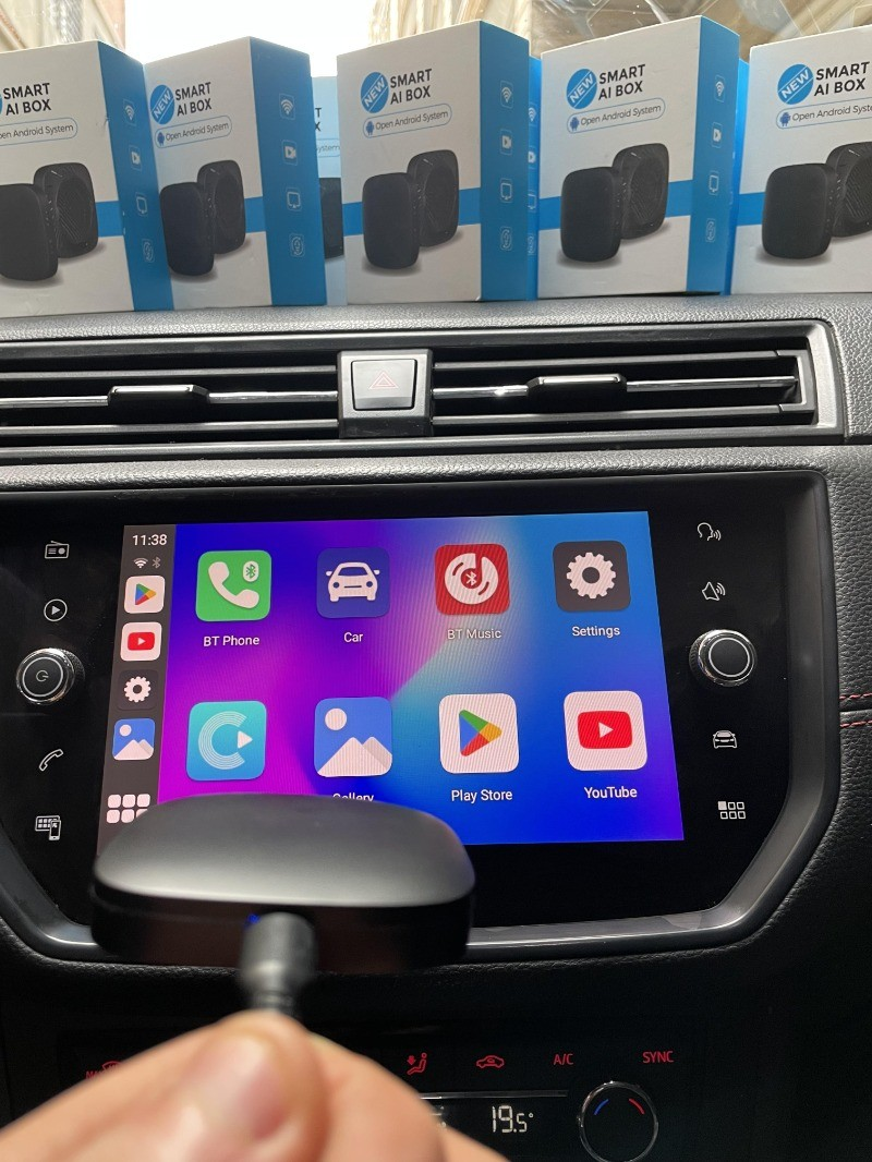 – CarPlay Box –    جهاز تحويل شاشة سيارتك إلى نظام أندرويد ذكي بالكامل