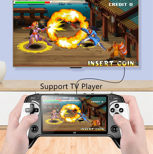 X9 hand video game-اقوى  جهاز العاب المحمول من