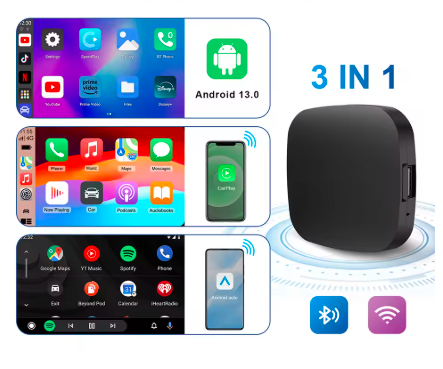 – CarPlay Box –    جهاز تحويل شاشة سيارتك إلى نظام أندرويد ذكي بالكامل